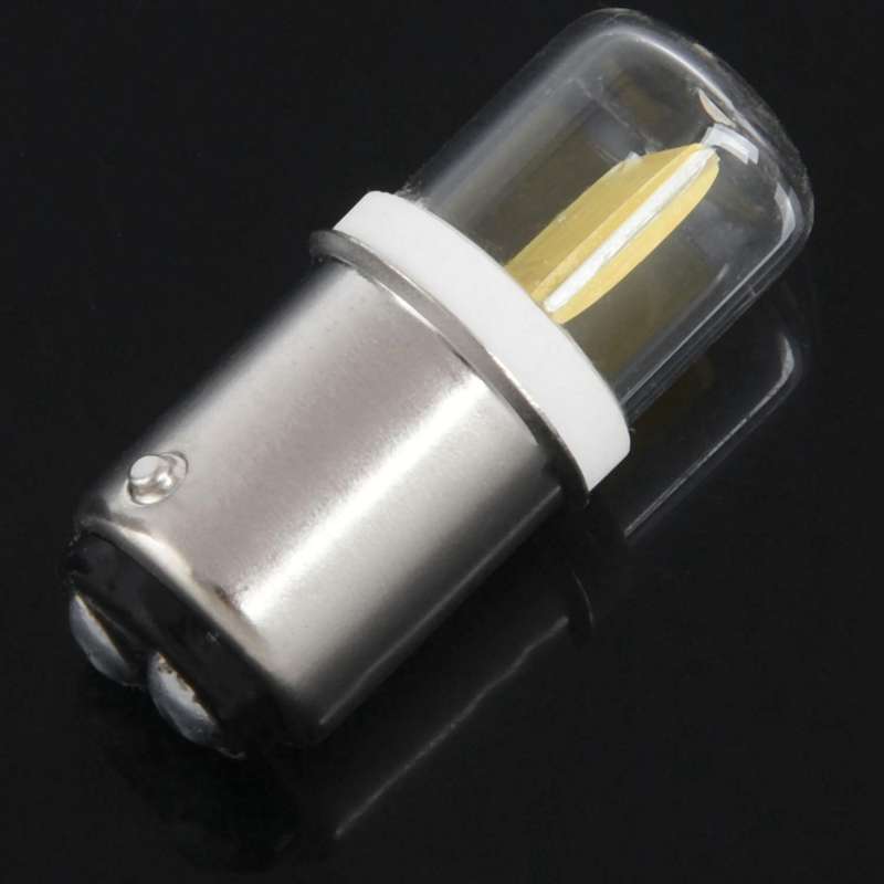 2x Ba15d Led Light Bulb 3w 110v 220v Ac Non-dimming Cold White