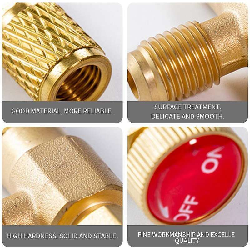Air Conditioning Refrigerant Safety Valve R410a R22 1/4 Inch,c