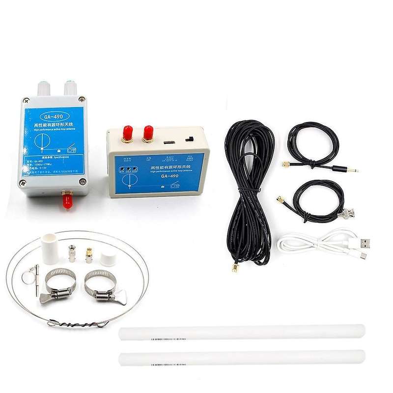 Ga490 100khz-179mhz Ring Active Receive Antenna Sdr Loop Antenna