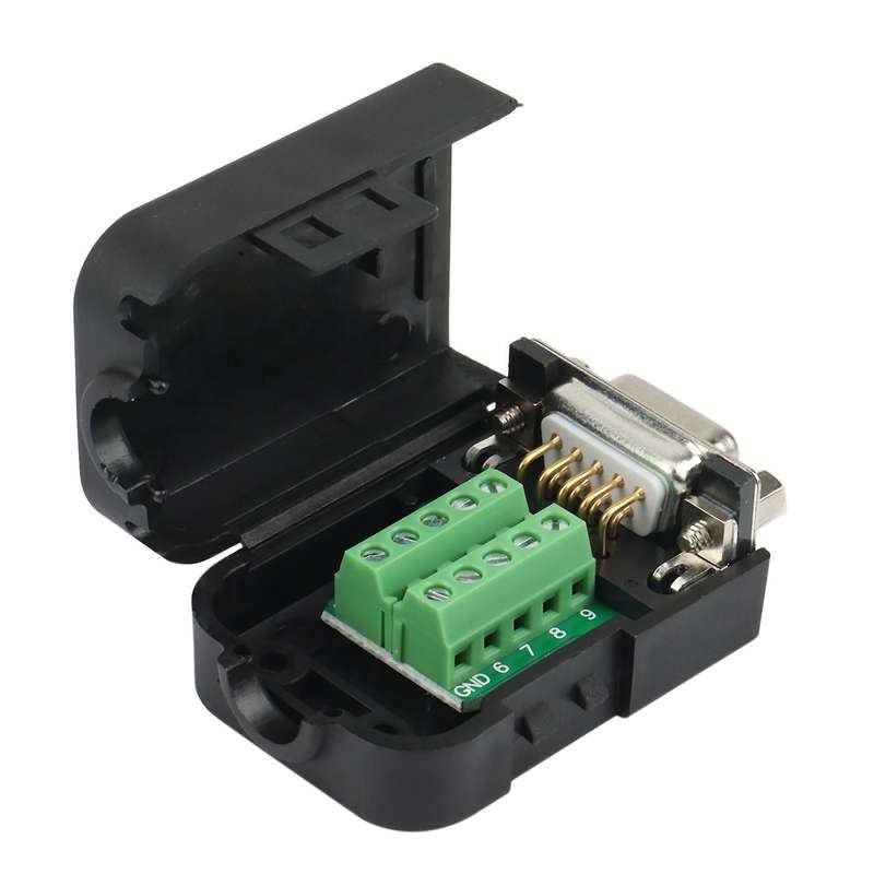 Db9 Connector Rs232 Male Female D-sub 9pin Rs485 Breakout Terminals