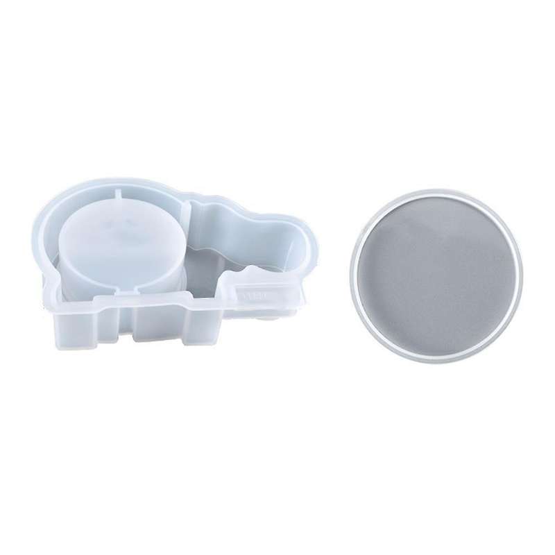 Piggy Bank Resin Molds Diy for Coin Bank Children Gift (hippo)