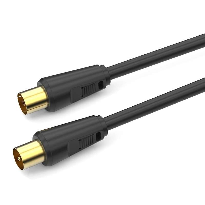 Rf Tv Aerial Antenna Coaxial Cable Male to Female 75ohm 9.5mm