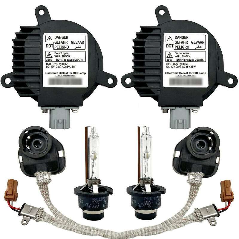 2x for Nissan Xenon Ballast Igniter & Hid D2s Bulb Lamp Computer