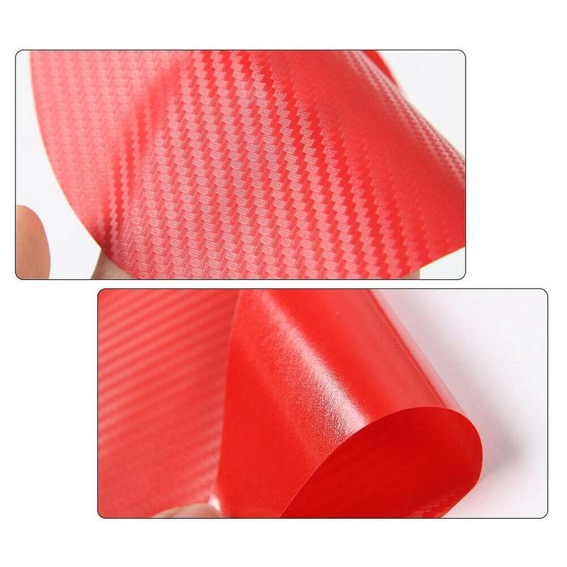 Car Carbon Fiber Door Anti-kick Anti-dirty Sticker for Ford Mustang