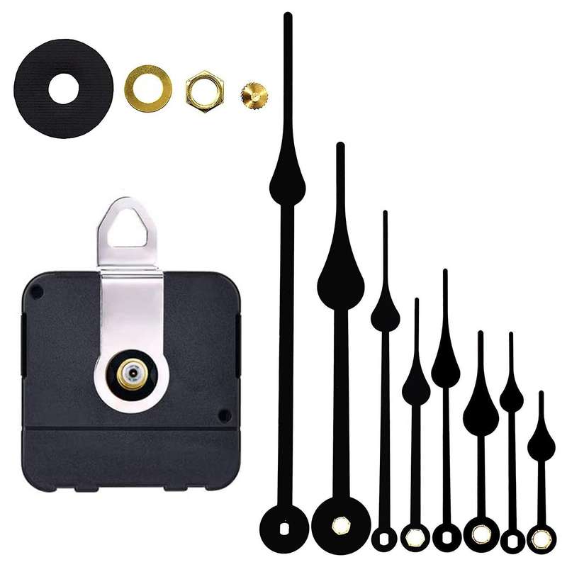 23mm High Torque Quartz Diy with 4 Pairs Black Hands Diy Clock A