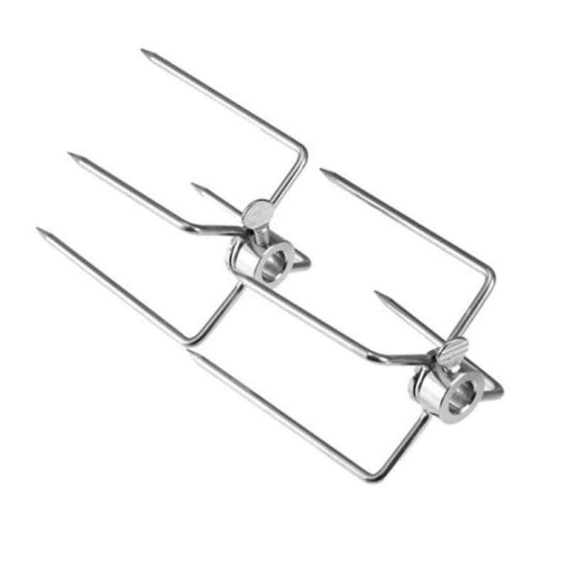 Electric Bbq Motor Metal Forks Grill for Outdoor Camping Cooking