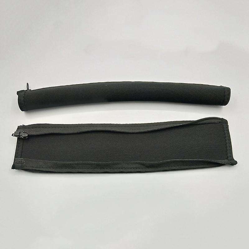 Headphone Sponge Leather Case Earmuffs Head Beam Protective Pad Black
