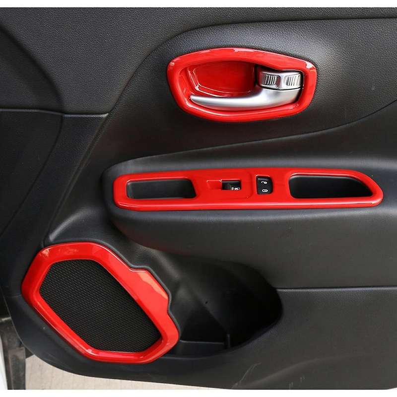 Air Conditioning Vent Interior for Jeep Renegade 2016-2018 (red)