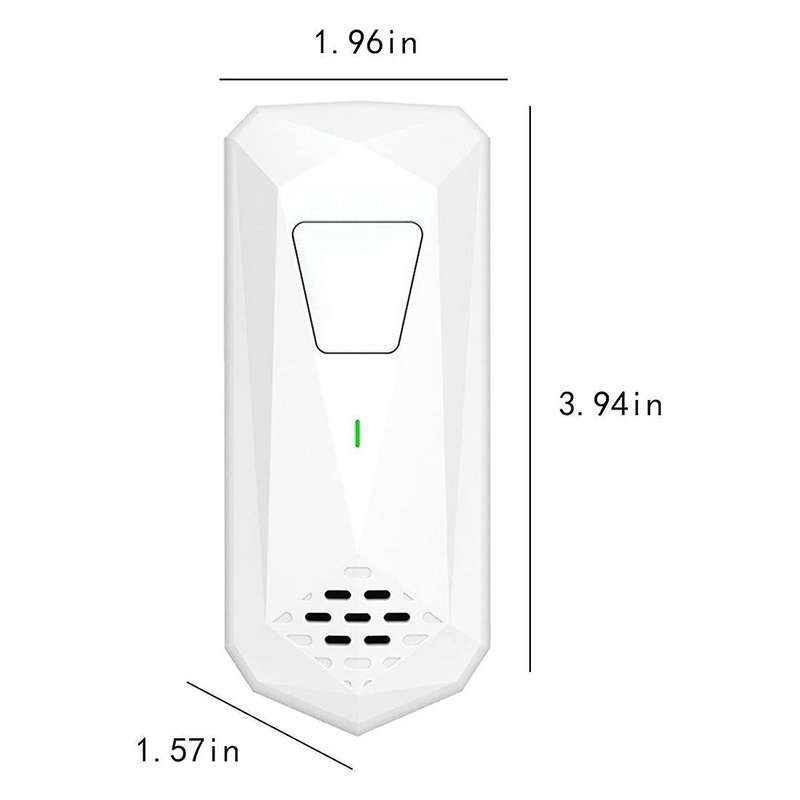 Plug-in Air Purifier,ion Generator Air Purifier for Pet White Us Plug