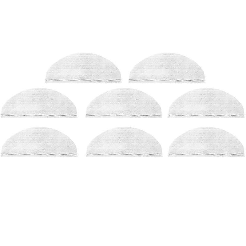 8pcs Mop Cloth Pads for Eufy X8 Robot Vacuum Cleaner Washable Mop