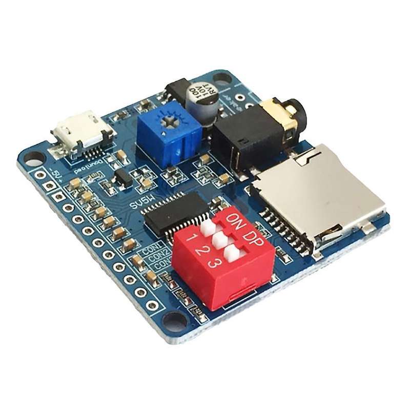 Voice Playback Module Board Mp3 Music Player 5w Mp3 Playback Serial