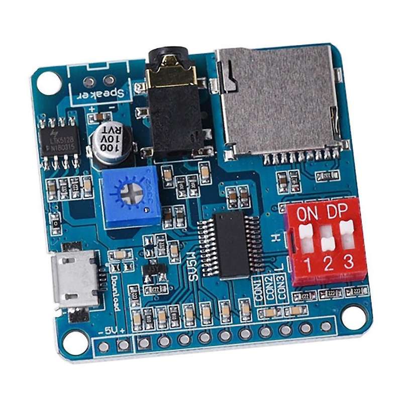 Voice Playback Module Board Mp3 Music Player 5w Mp3 Playback Serial