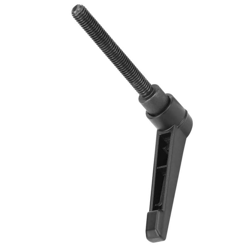 4 Pcs M8 Stainless Steel External Thread Handle, Black (40 Mm)
