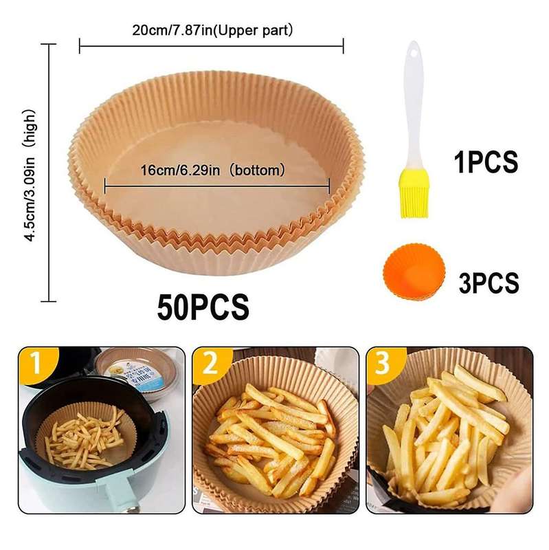 Air Fryer Disposable Paper Liner Cooking Paper for Air Fryer