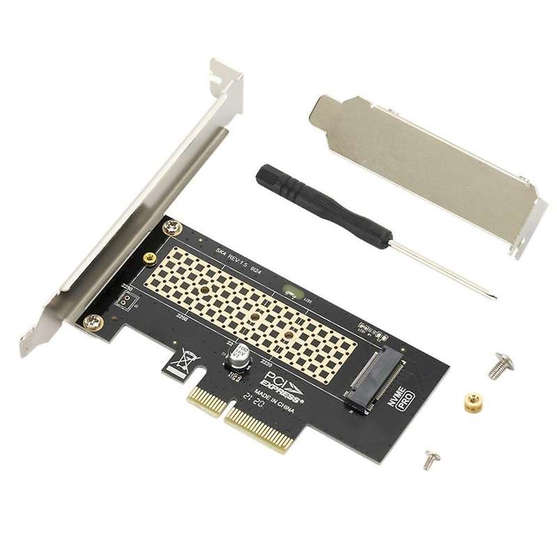 M. 2 Nvme Ssd to Pcie 3.0 X1 X4 X8 X16 Desktop Hard Disk Adapter Card
