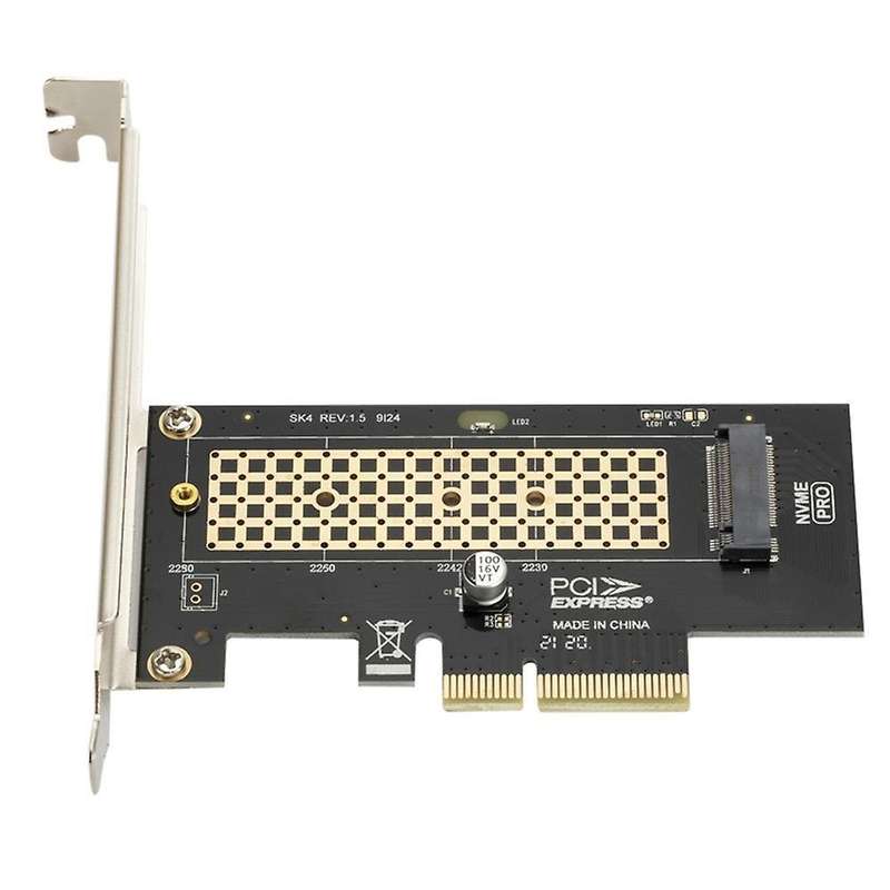 M. 2 Nvme Ssd to Pcie 3.0 X1 X4 X8 X16 Desktop Hard Disk Adapter Card