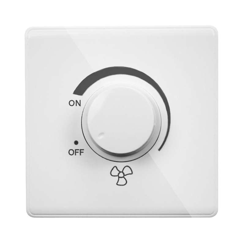 86 Type Ceiling Fan Adjustment Stepless Speed Controller Wall Switch