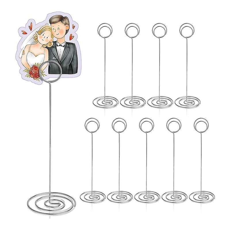 Table Number Bracket 10 Pieces-place The Card Holder Digital Bracket