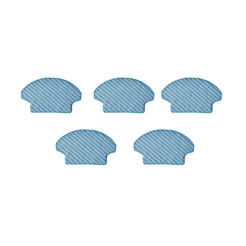 5pcs Mop Cloth Pads Set for Ecovacs Deebot Dt85g/dt83/dg710/de35/dw70