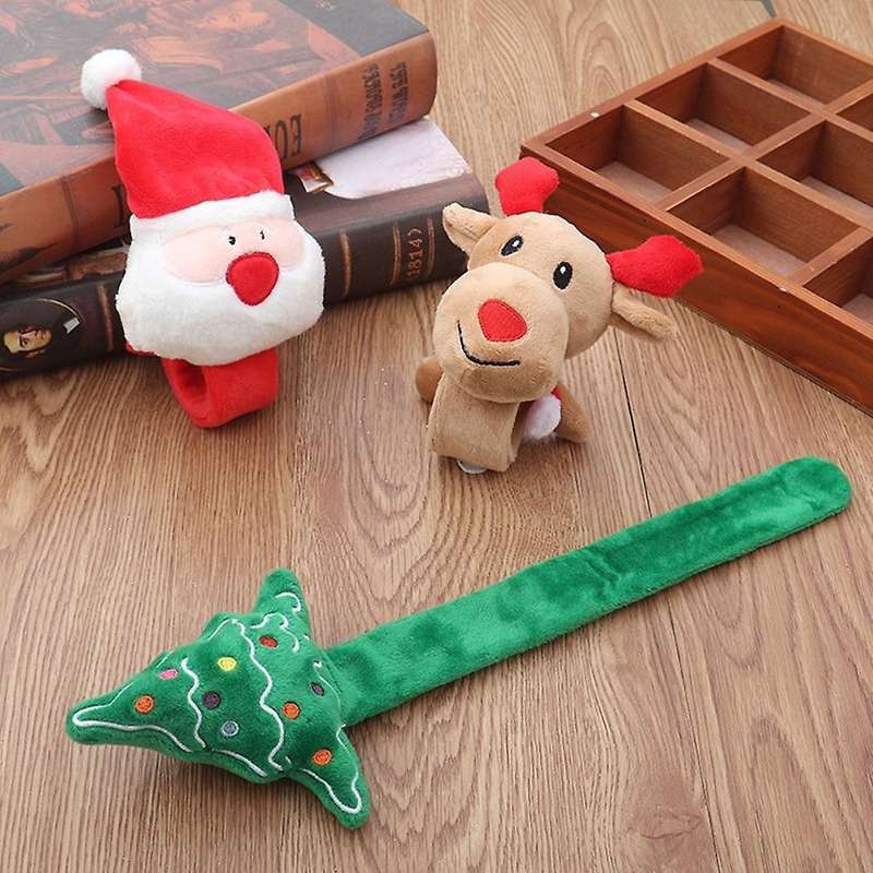 Christmas Clapping Circle Children Gift Santa Claus Deer Ornaments C