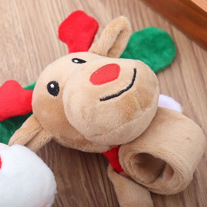 Christmas Clapping Circle Children Gift Santa Claus Deer Ornaments C