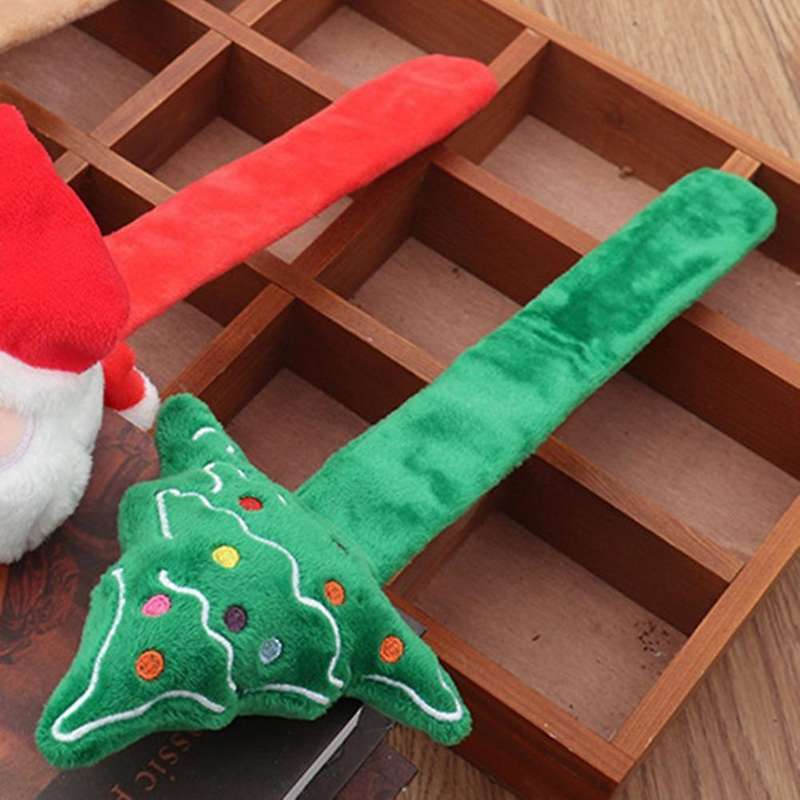 Christmas Clapping Circle Children Gift Santa Claus Deer Ornaments C