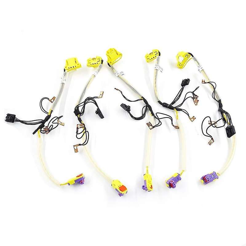 5pcs Car Multifunction Steering Wheel Harness for Jetta 5 Golf 6