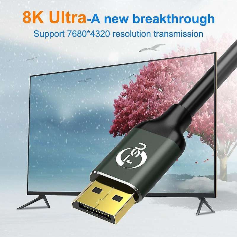 Fsu 1.4 Cable 8k 4k Hdr 144hz 165hz Display Port Adapter 1.5m