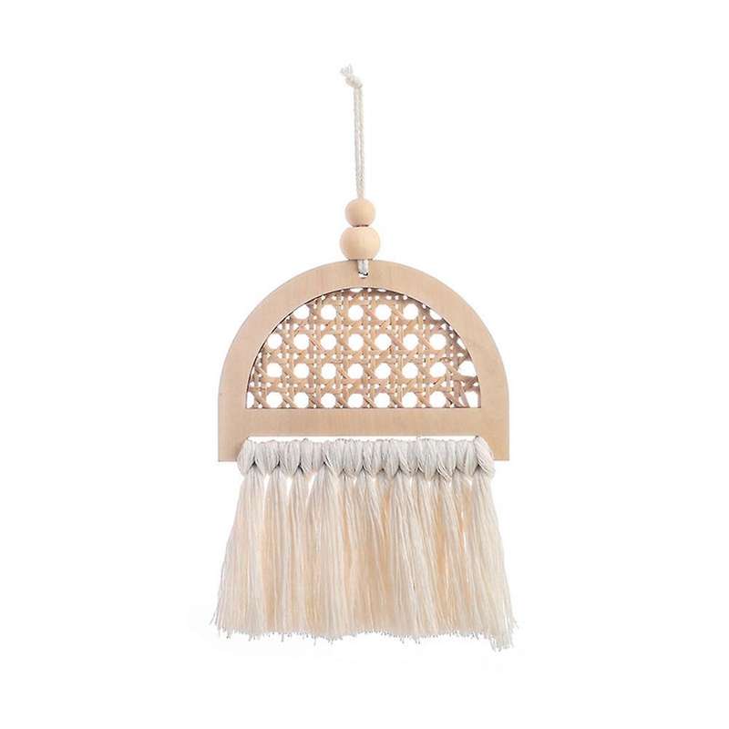 Bohemia Handwoven Macrame Tapestry with Tassels Hanging Decorations