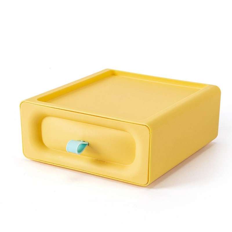 Under Desk Drawer Adhesive Storage Box for Office Pen Holder B