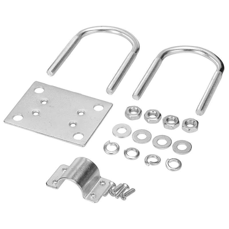 Antenna Mast Clamp Bracket with U-bolts Anti-rust Clamp Panel