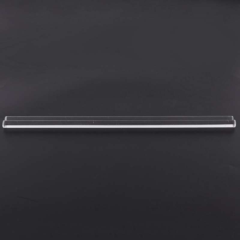 2pcs 10mm Clear Round Perspex Acrylic Pmma Extruded Rod 12" Length