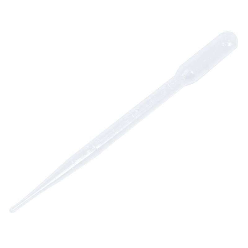 100 Pcs Laboratory Set Clear Plastic Graduated Pipette Droppers 3ml