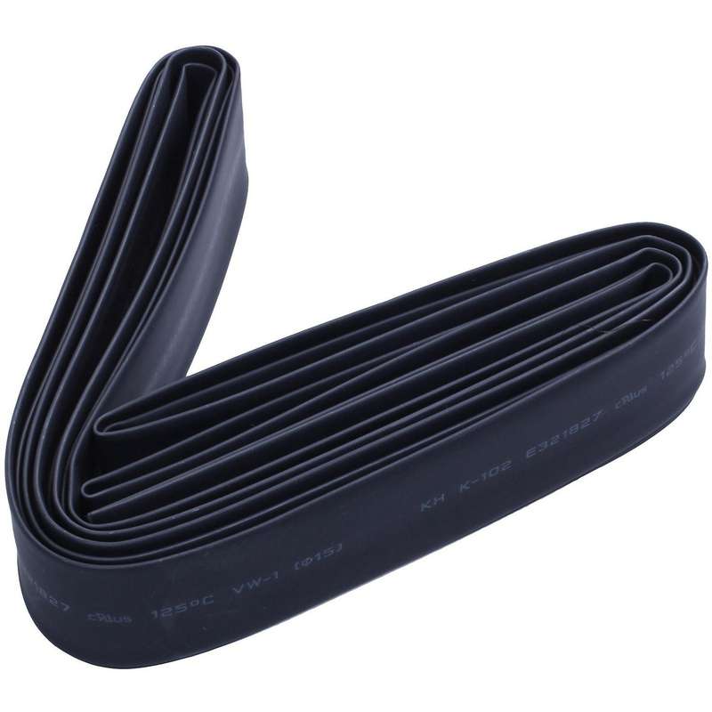 1roll 9.8ft 15mm Dia Power Cable Connection Sleeve Heat Shrink Tube