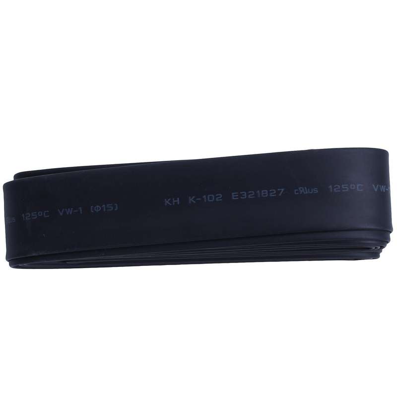 1roll 9.8ft 15mm Dia Power Cable Connection Sleeve Heat Shrink Tube