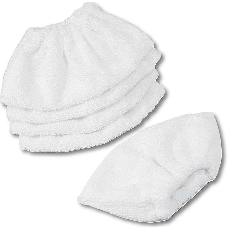 5 Pcs Microfiber Cover Set for Hand Nozzle Karcher Steam Cleaner