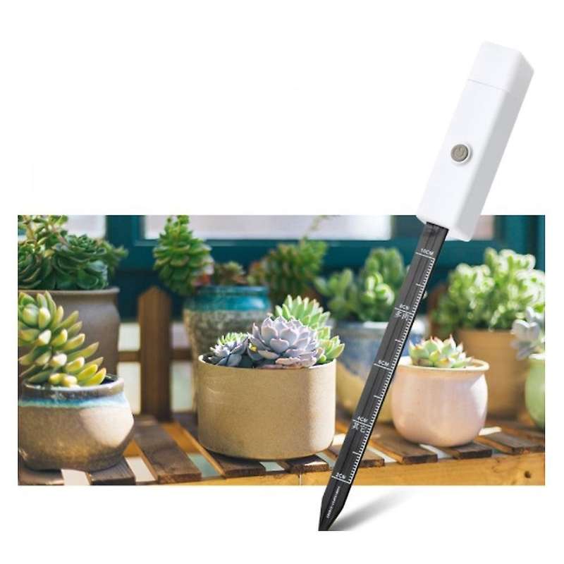 Soil Moisture Meter Sensor Monitor Tester 3-color Light Hygrometer