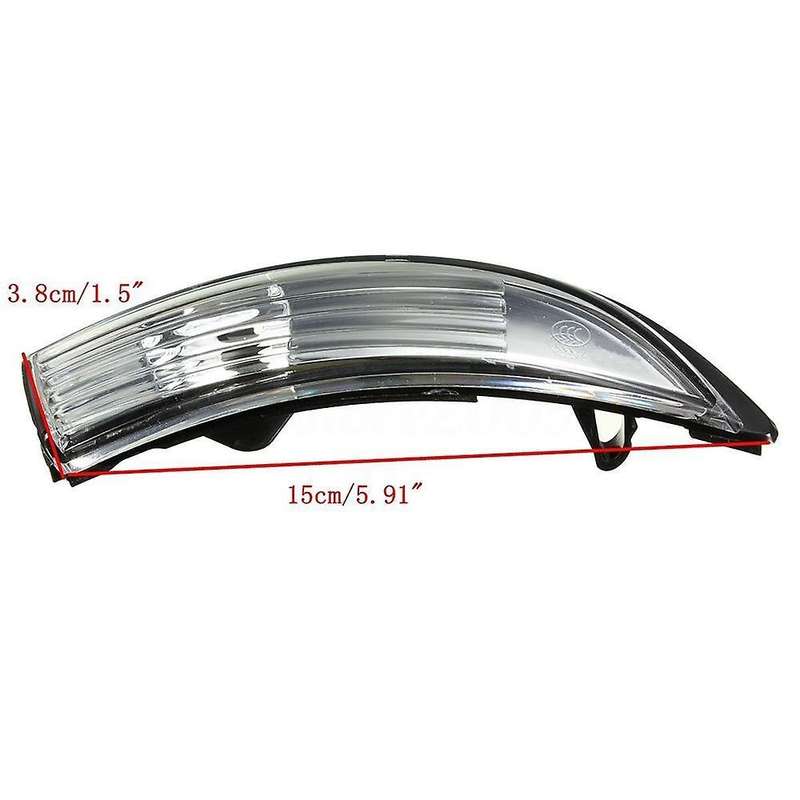 Right Car Turn Signal Lights Cover for Ford Fiesta Mk8 2008-2016