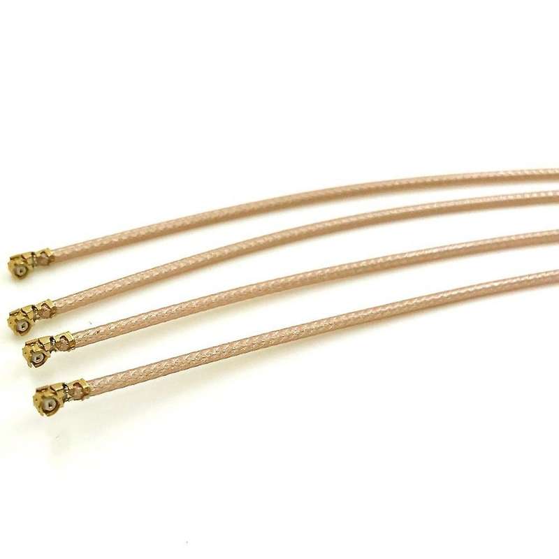Pack Of 4 Rf U.fl(ipex/ipx) Mini Pci to Rp-sma Female Pigtail Antenna