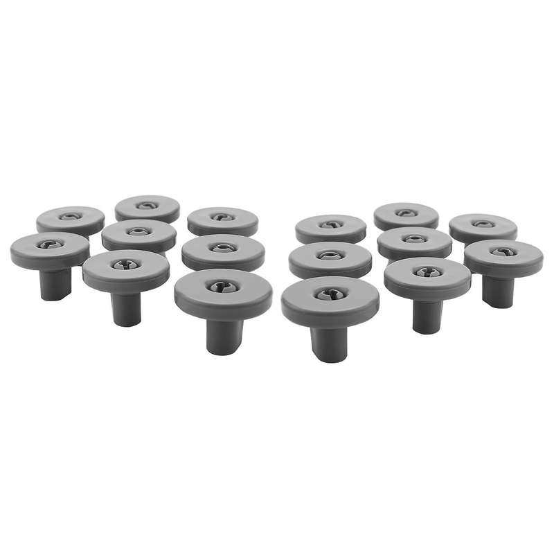 16 Pack Of Dishwasher Wheels Lower Basket Wheels for Aeg Electrolux