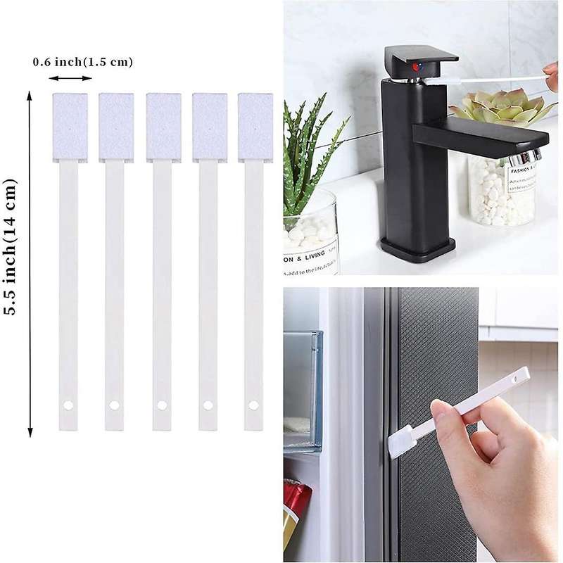 28pcs Disposable Crevice Brushes,for Toilet Corners,window Grooves