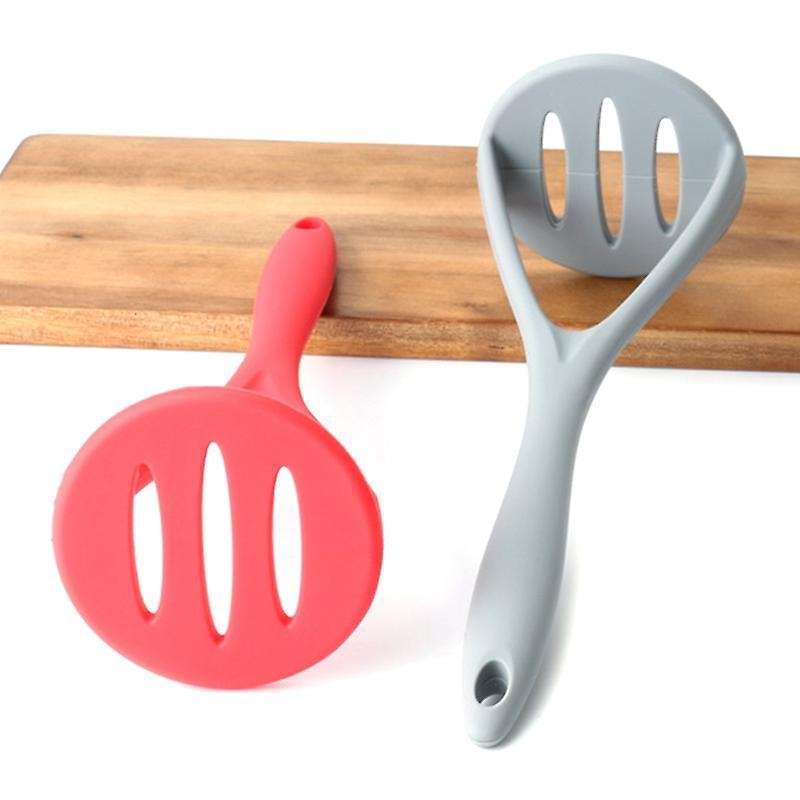 Silicone Potato Pressure Mud Mashed Potato Pressed Masher Gray