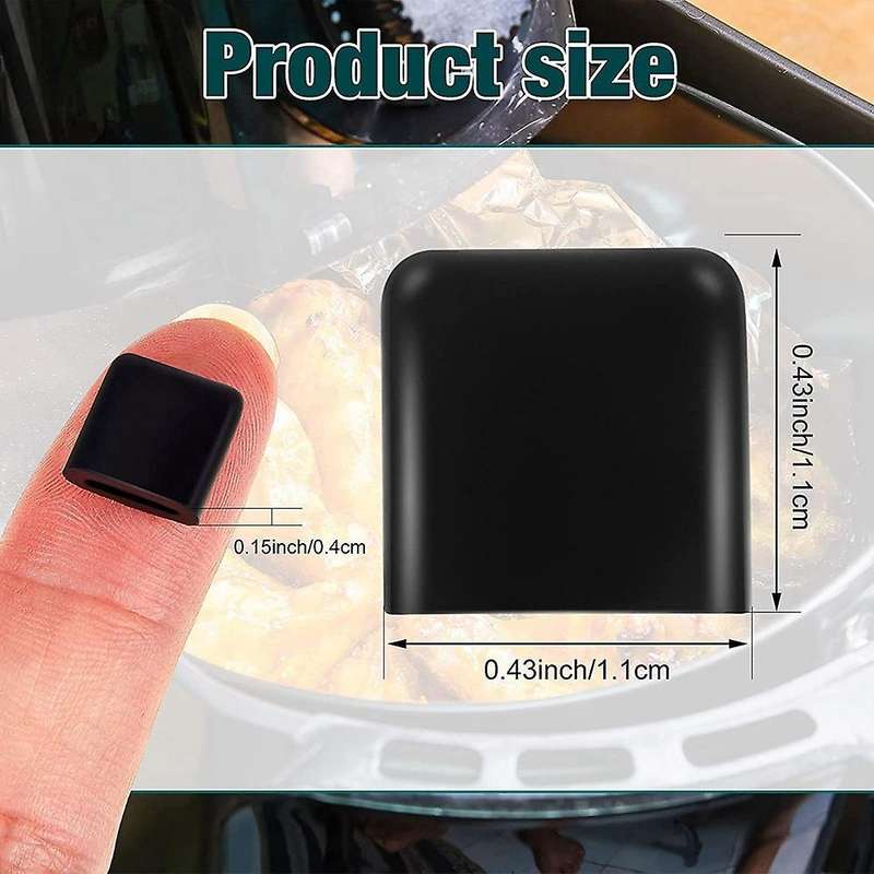 Air Fryer Rubber Bumpers Protective Covers for Chefman Gowise Powerxl
