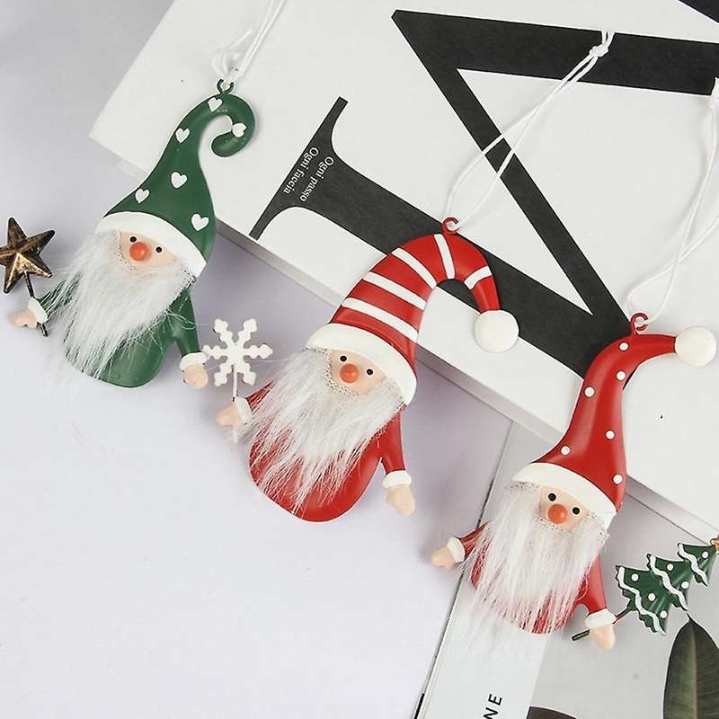 Christmas Wrought Iron Pendant Christmas Decoration Kids Toys