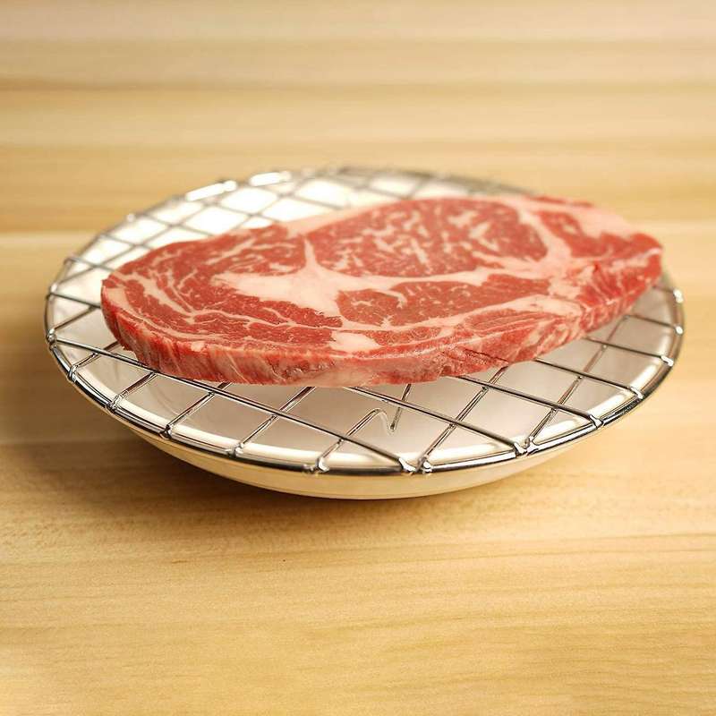 Round Cooling Rack, Roasting Rack Food Steamer Rack Oven Rack 21cm