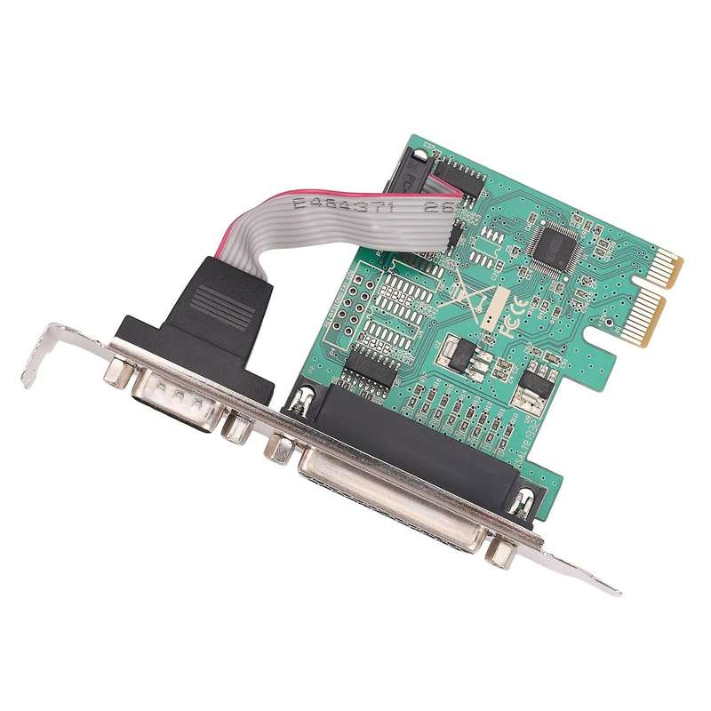 Rs232 Rs-232 Serial Port Com & Db25 Printer Parallel Port
