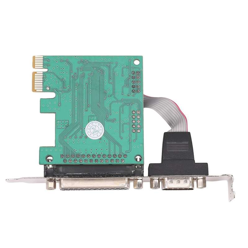 Rs232 Rs-232 Serial Port Com & Db25 Printer Parallel Port