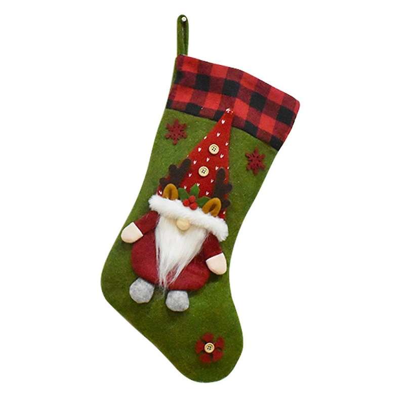 Christmas Gift Doll Christmas Stocking Child Christmas Gift Bag Red