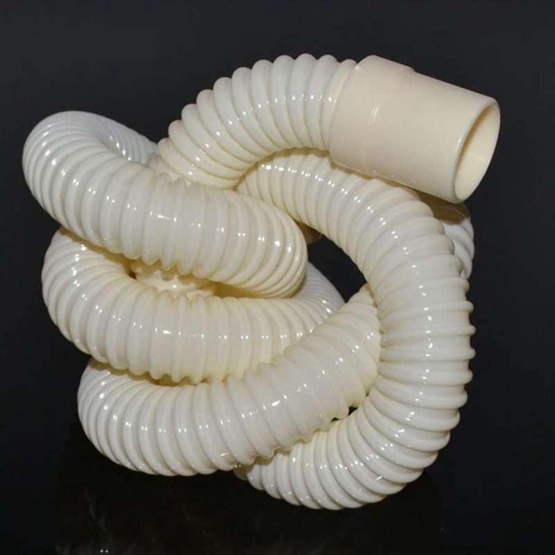 Washing Machine Drain Hose 2-piece Set, with 1 Hose Clamp,1m