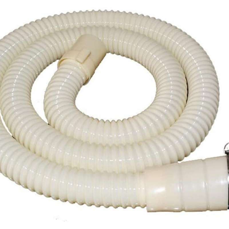 Washing Machine Drain Hose 2-piece Set, with 1 Hose Clamp,1m